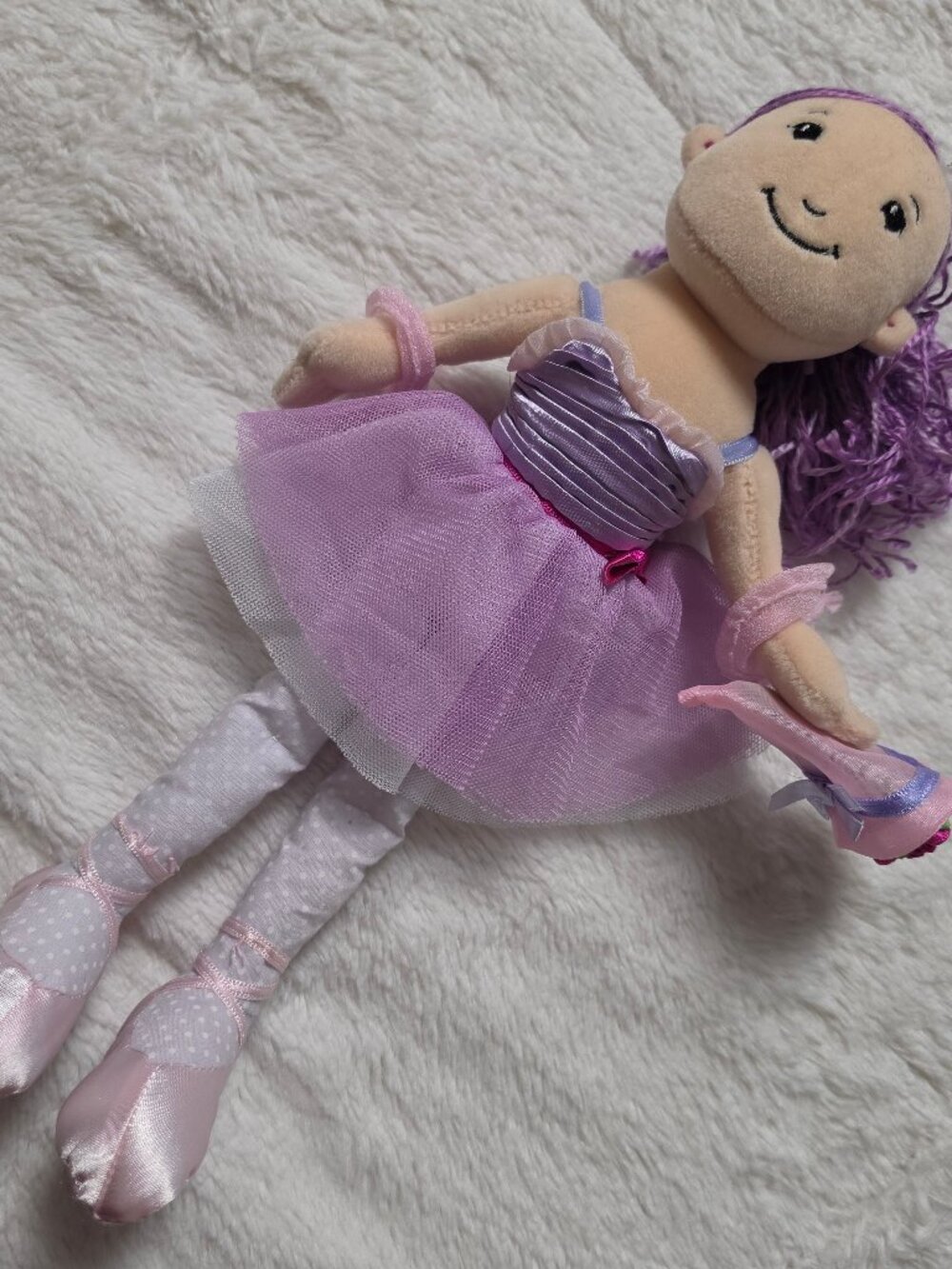 Vintage 2005 Manhattan Toy Groovy Girls Dreamtastic Binni Ballerina Plush Doll